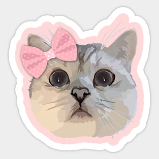 Cute Cat Sticker